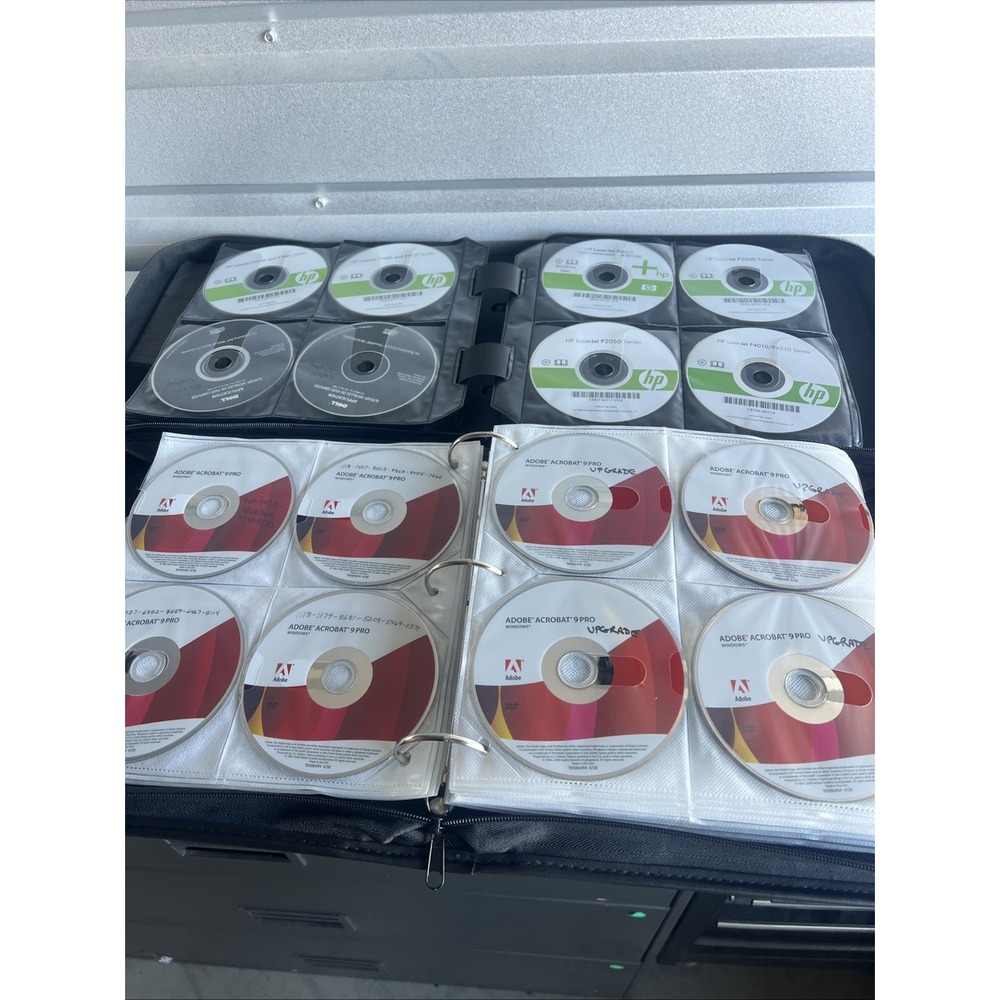 Lot Of 256 DVD/CD Software Installers